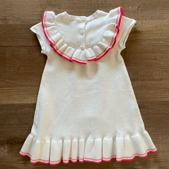 Janie & Jack sweet little dress, sized 12-18 months. Only WORN ONCE! - Picture 4 of 4